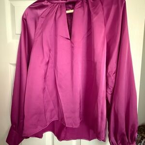 Glam Women's Fuchsia Blouse